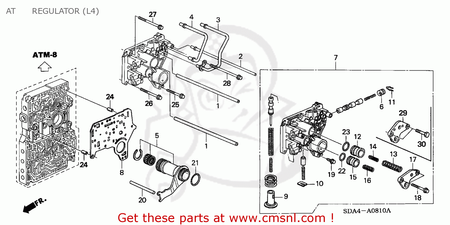 Honda ACCORD 2005 (5) 4DR DX