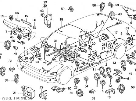Honda ACCORD WAGON 1991 (M) WGN LX (KA,KL) parts lists and schematics