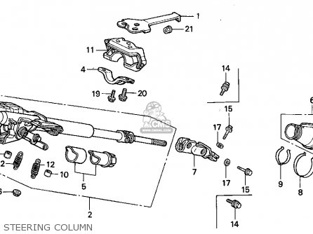 Honda ACCORD WAGON 1992 (N) WGN LX (KA,KL) parts lists and schematics