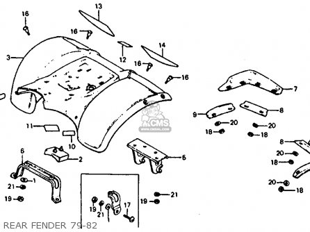 Honda ATC110 1984 (E) USA parts lists and schematics