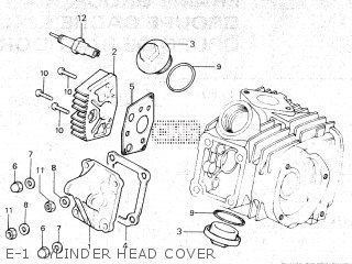 Honda ATC125M 1985 (F) CANADA parts lists and schematics