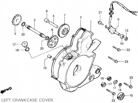 Honda ATC125M 1986 (G) USA parts lists and schematics honda atc125m wiring diagram 