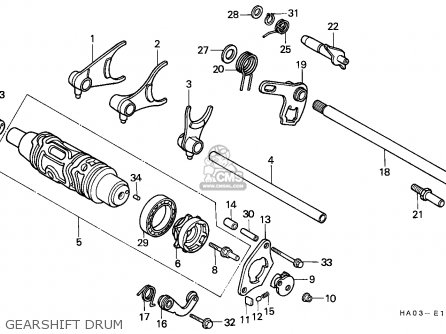 Honda ATC250ES Big Red Clutch Bearing Clutch Housing One Way Bearing For Honda ATC250ES Big Red 1985-1987 Models &ndash; New Replacement Part By Caltric Honda ATC250ES Clutch Bearing