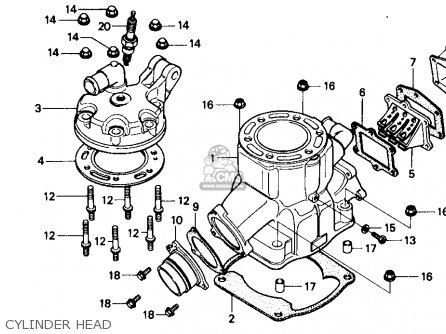 Honda ATC250R 1985 (F) USA parts lists and schematics