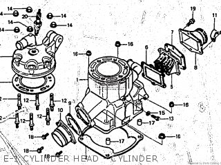 Honda ATC250R 1986 (G) CANADA parts lists and schematics