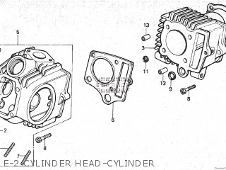 Honda Atc70 1982 (c) Canada Parts Lists And Schematics