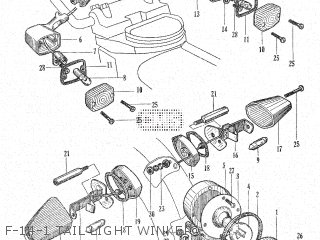 Honda C200 parts lists and schematics