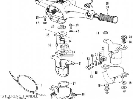 Honda C50 Cub 1969 Belgium parts list partsmanual partsfiche honda c100 wiring diagram 