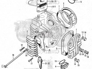 Honda C50 M1 JAPAN parts lists and schematics