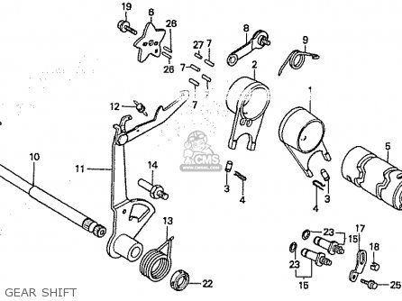 Honda C50cm 1997 (v) Japan parts list partsmanual partsfiche