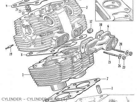 Honda C70 C71 CS71 1958 1959 1960 DREAM GENERAL EXPORT (142532