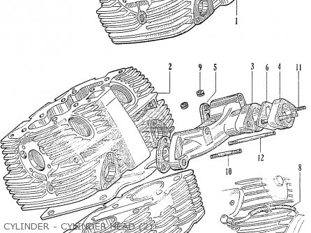  Honda  C70  C71 Cs71 1958 1959 1960 Dream General Export 