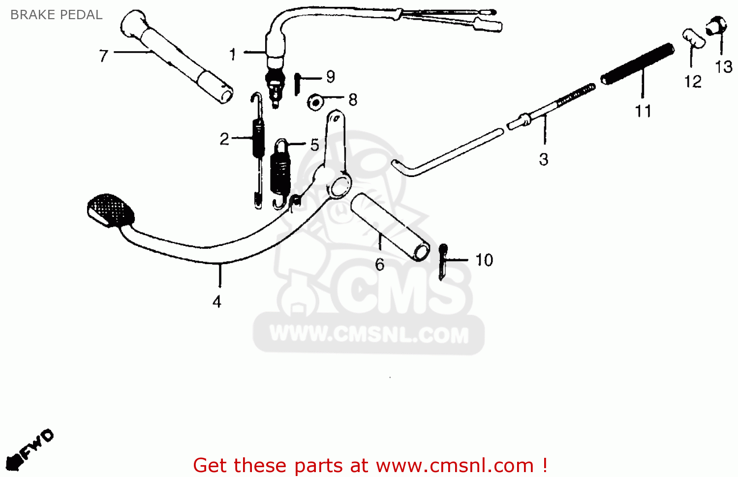 Honda C70 PASSPORT 1980 (A) USA parts lists and schematics