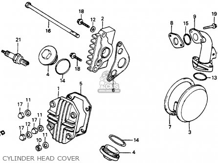 Honda C70 PASSPORT 1983 (D) USA parts lists and schematics