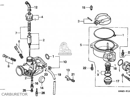 Honda C90 CUB 1992 (N) ENGLAND parts lists and schematics