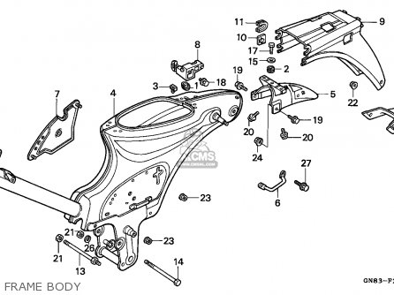 Honda C90M CUB 1996 (T) ENGLAND parts lists and schematics