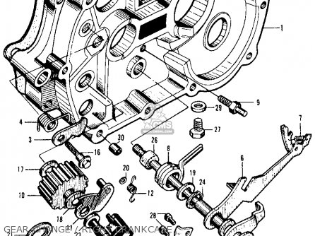 Honda CA105T TRAIL 1963 USA parts lists and schematics