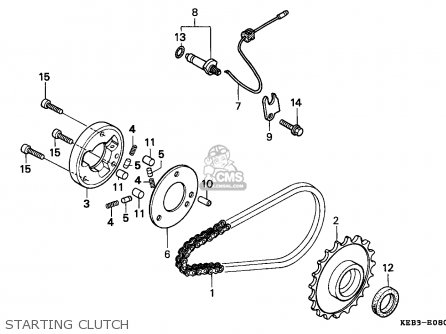 Honda CA125 REBEL 1996 (T) GERMANY / KPH parts lists and schematics