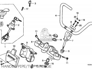 Honda CA125 REBEL 1997 (V) GERMANY / KPH parts lists and schematics