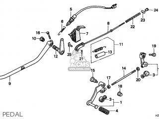 Honda CA125 REBEL 1997 (V) GERMANY / KPH parts lists and schematics
