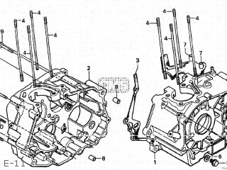 Honda CA250T REBEL 1996 (T) JAPAN MC13-190 parts lists and ... honda rebel 250 engine schematics 