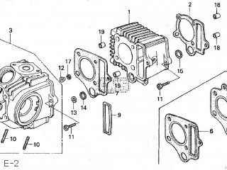 Honda CA50 JAZZ 1986 (G) JAPAN parts lists and schematics