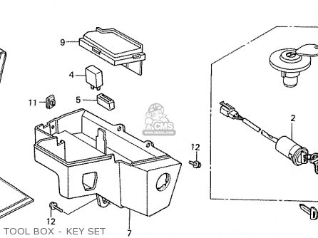 Honda Ca50g (japan) parts list partsmanual partsfiche