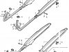 Honda CA77 1960 1961 1962 1963 1964I 1964II 1964III DREAM USA 142592 MUFFLER - EXHAUST
