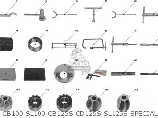 CB100 SL100 CB125S CD125S SL125S SPECIAL TOOLS - CB100 SL100 CB125S CD125S SL125S SPECIAL TOOLS