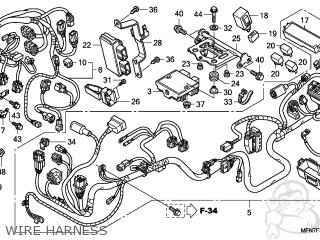 Honda CB1000RA 2010 (A) FRANCE / ABS CMF parts lists and schematics