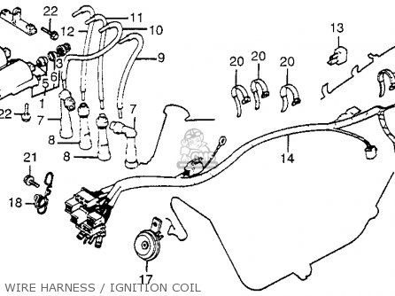 Honda CB1100F SUPER SPORT 1983 (D) USA parts lists and schematics