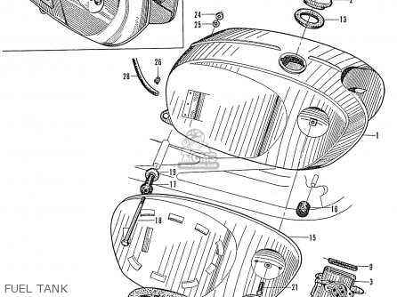 Honda CB125 CB93 GENERAL EXPORT パーツリストと回路図