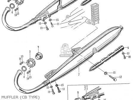 Honda CB125 CB93 GENERAL EXPORT パーツリストと回路図