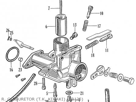 Honda CB125 CB93 GENERAL EXPORT パーツリストと回路図