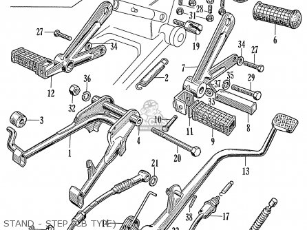 Honda CB125 CB93 GENERAL EXPORT パーツリストと回路図