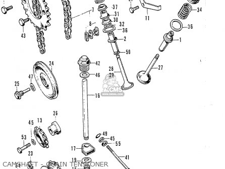 Honda CB125AK3 parts lists and schematics