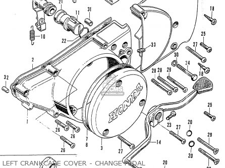 Honda CB125AK3 parts lists and schematics