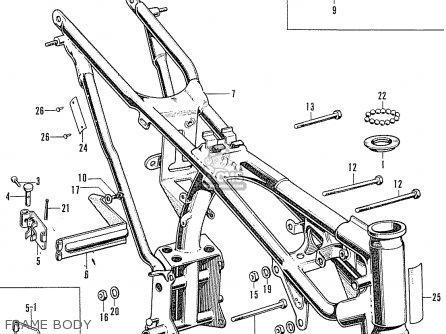 Honda CB125K2 GENERAL EXPORT parts lists and schematics