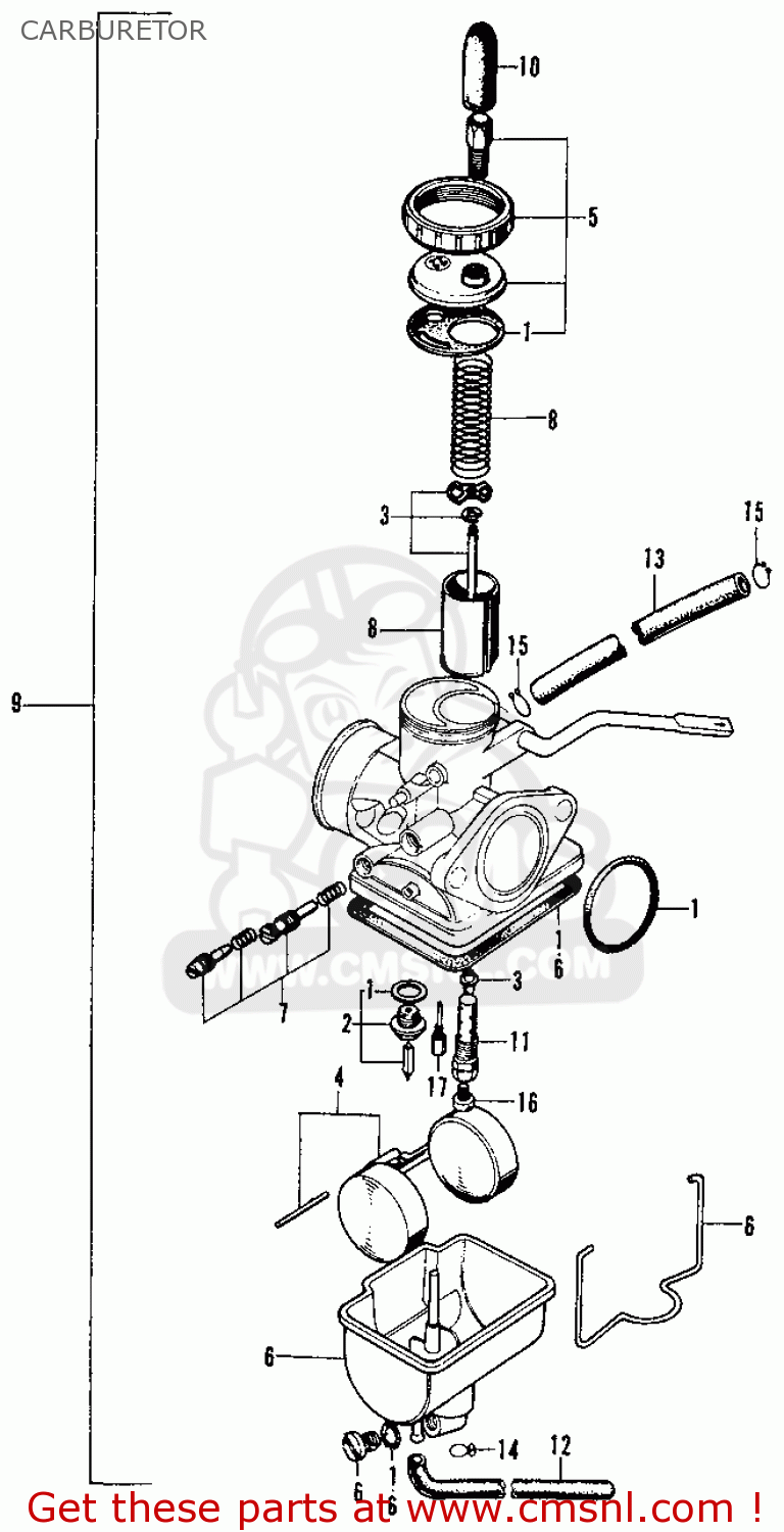 Honda cb 125 deals carburetor