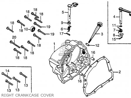 Honda CB125S 1981 (B) USA parts lists and schematics