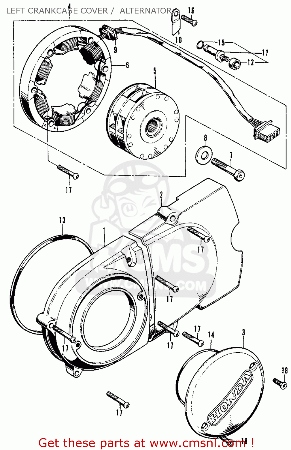Gm Alternator Parts Diagram