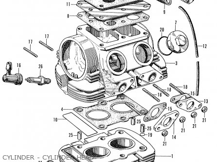 Honda CB125SS GENERAL EXPORT parts lists and schematics