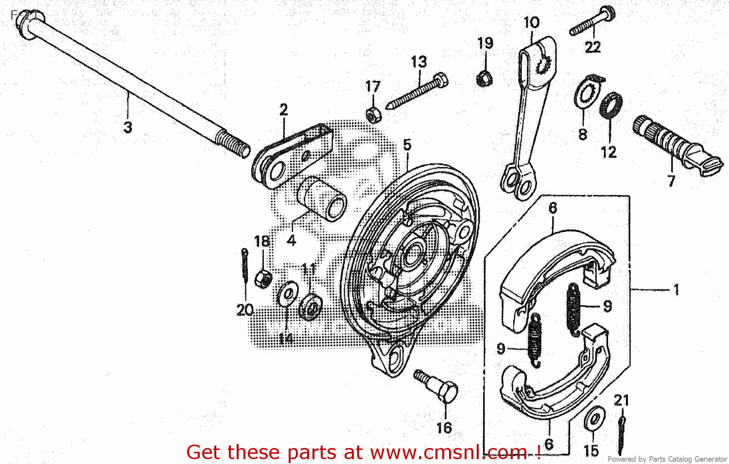 honda cb 150f parts online