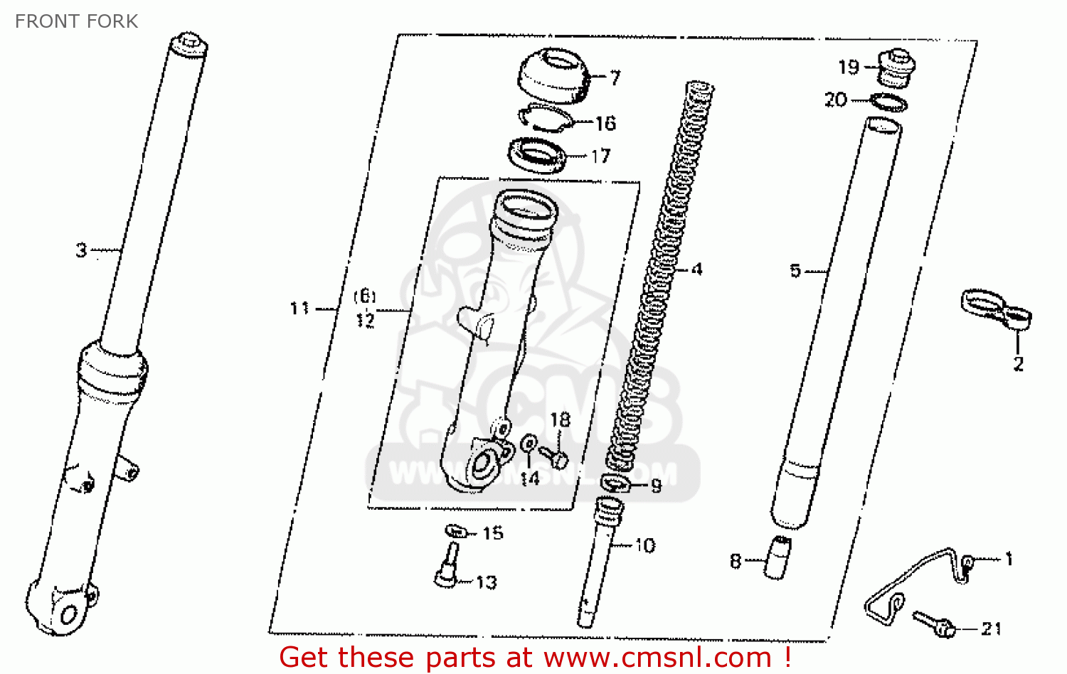 Honda cb125t запчасти