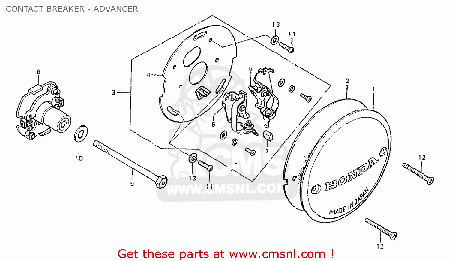 honda motorbike breakers