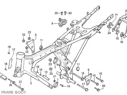 Honda CB125T ENGLAND parts lists and schematics