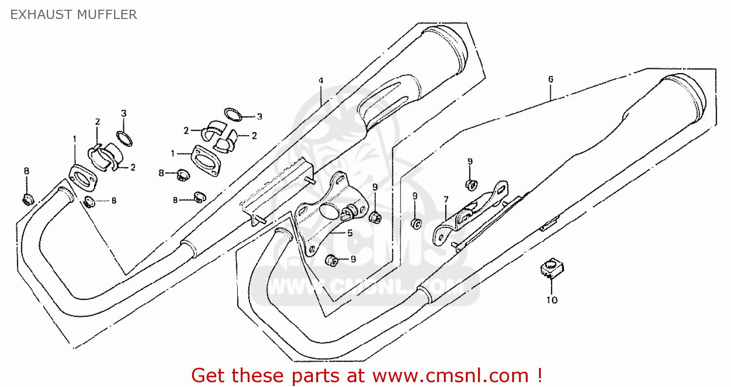 Honda cb125t запчасти