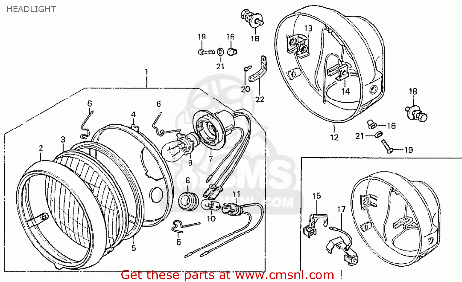 Honda cb125t запчасти