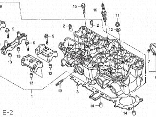 Honda Cb1300 Super Four 08 8 Japan Sc54 150 151 Parts Lists And Schematics