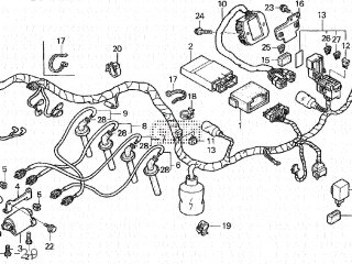 Honda CB1300DC X4 2000 (Y) JAPAN SC38-121 parts lists and